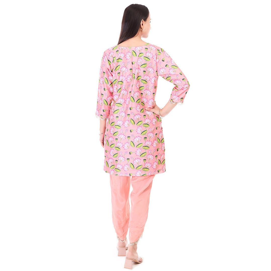 Kamal Set - Salmon Pink