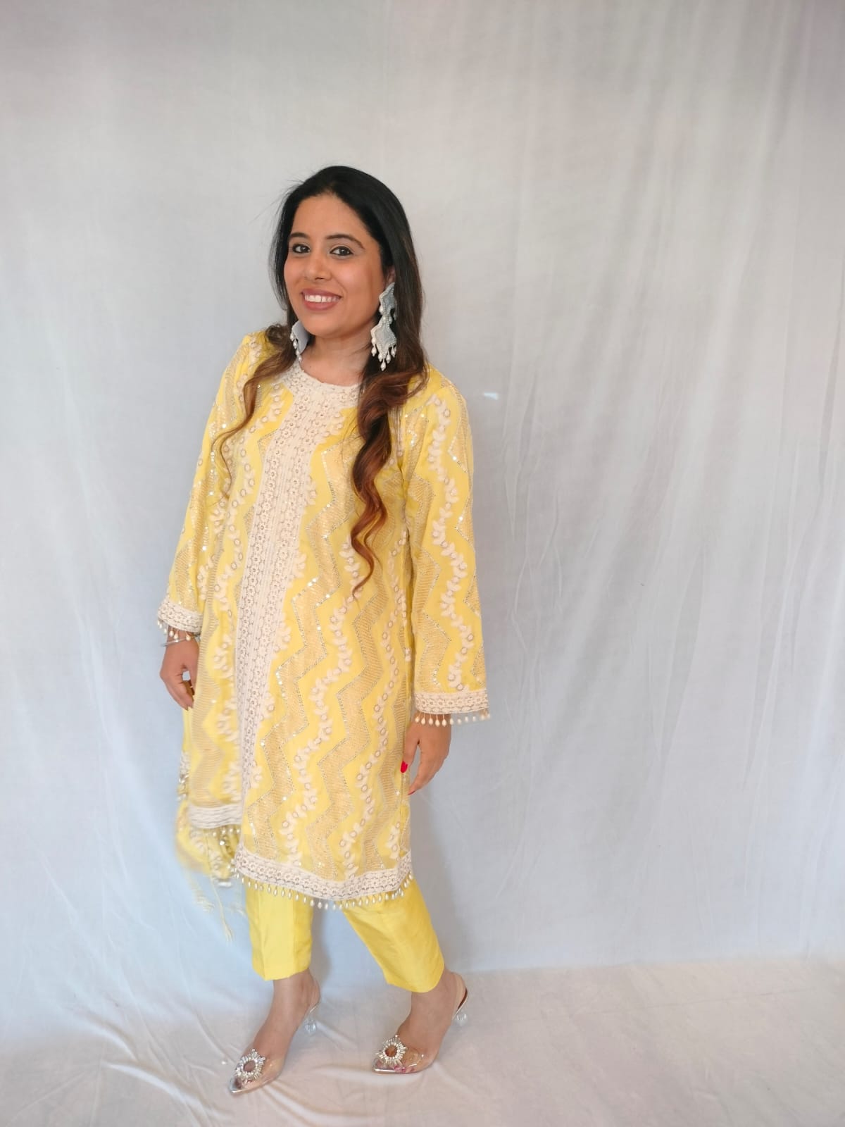 Noori Suit Set - Lemon