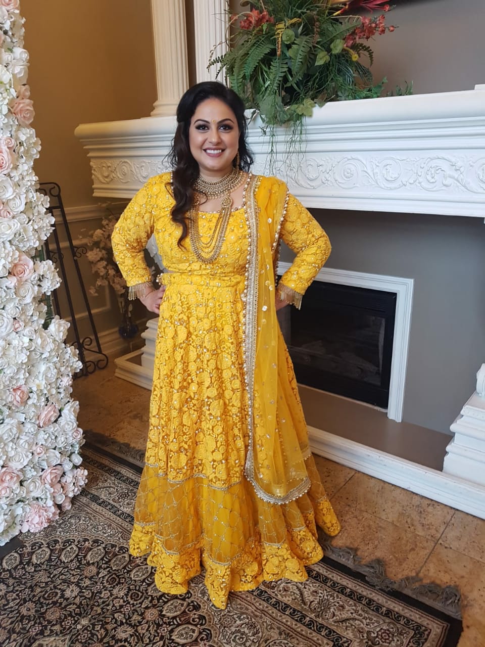 Marigold Lehenga