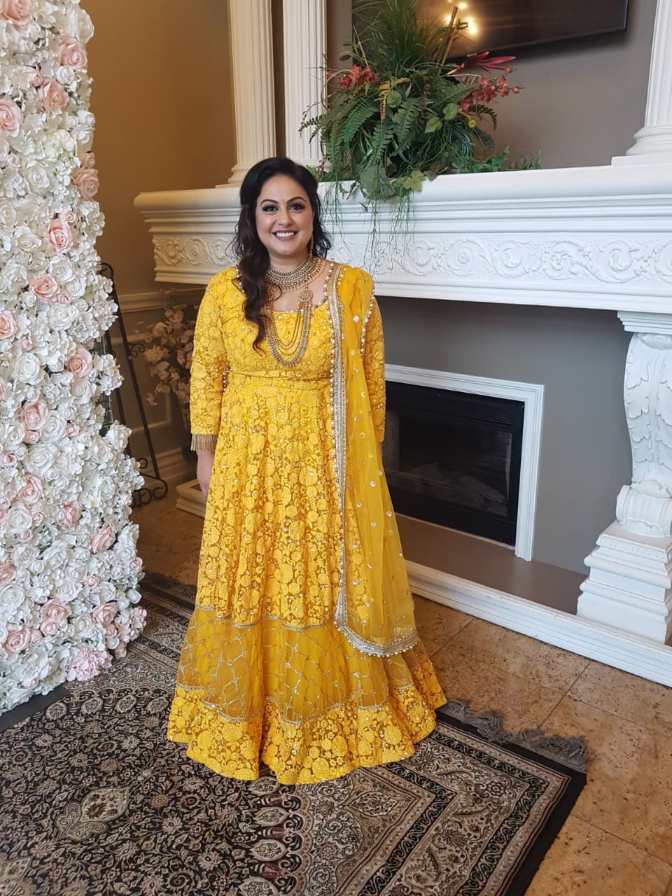 Marigold Lehenga