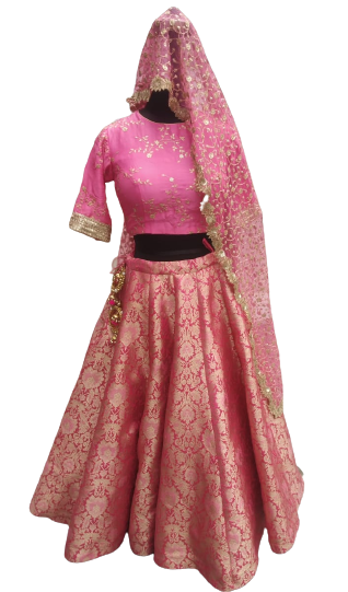 Gul-e-banaras Lehenga