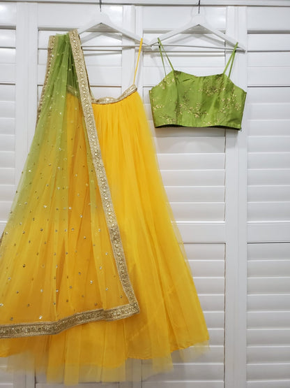 Sunflower Lehenga