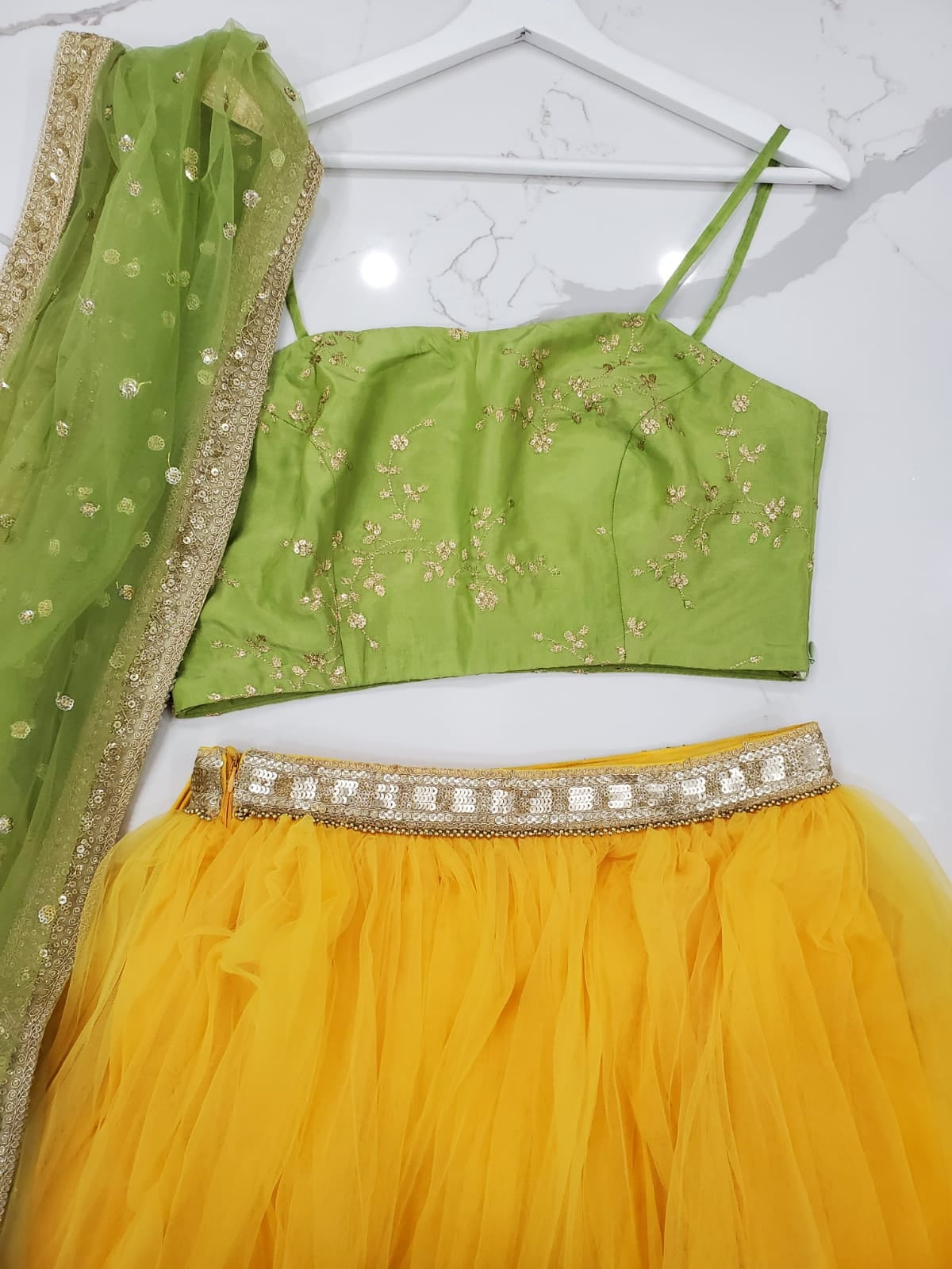 Sunflower Lehenga